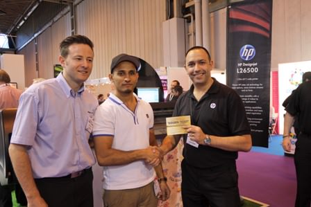 Ramzan Anwar, DrWraps with his golden ticket